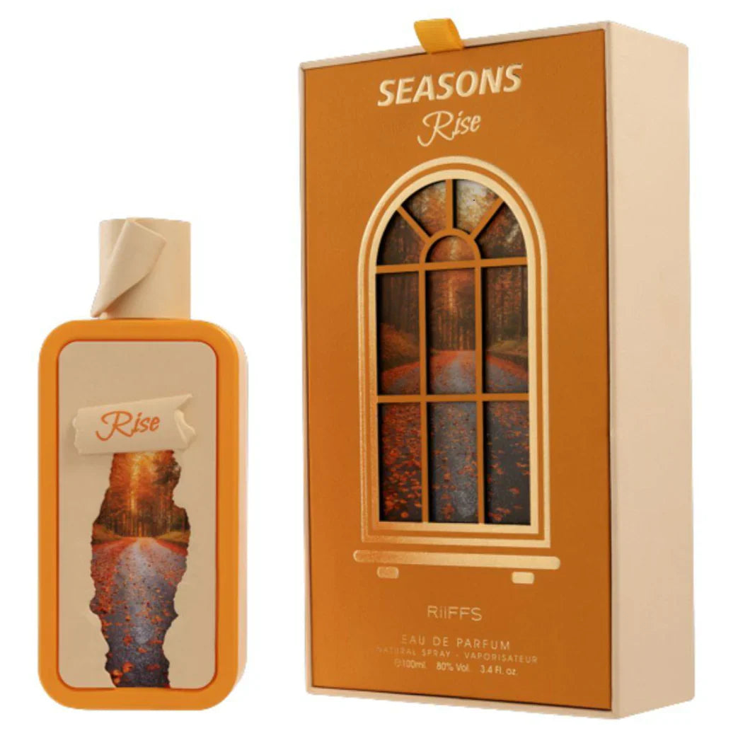 Riiffs Seasons Rise Eau de Parfum Spray for Unisex, 3.4 Ounce
