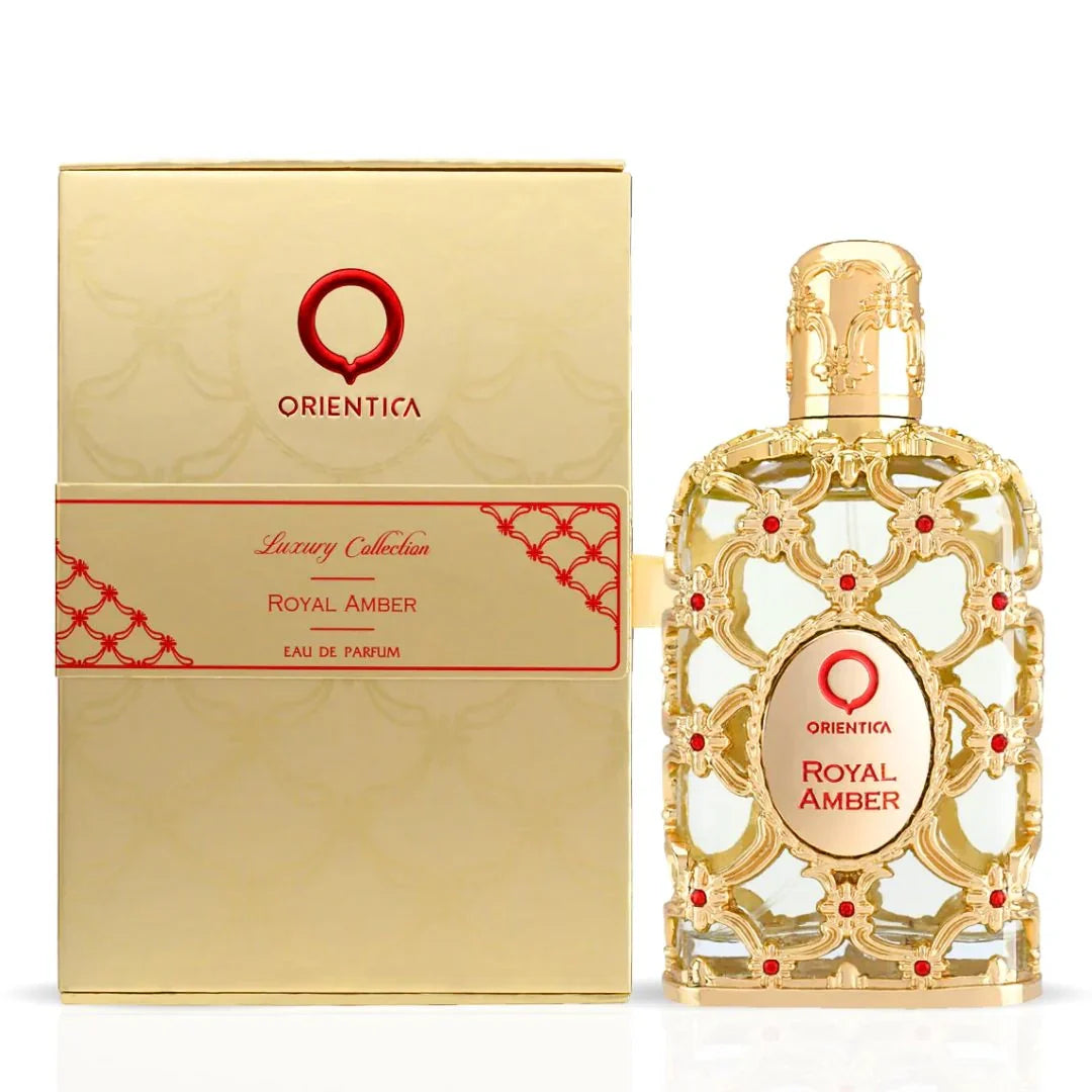Orientica Royal Amber Eau de Parfum Spray For Unisex 2.7 Ounce