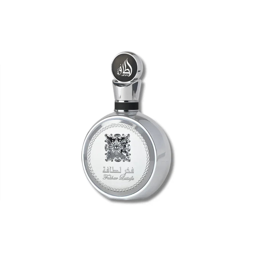 Lattafa Fakhar Platin Eau de Parfum Spray for Unisex, 3.4 Ounce