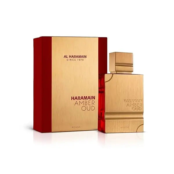 Al Haramain Amber Oud Rouge Edition Eau de Parfum Spray For Unisex 2.0 Ounce