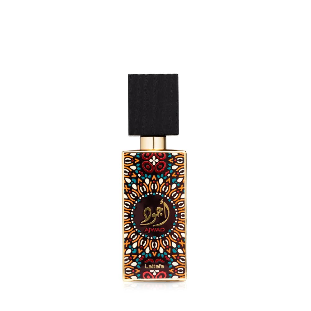 Lattafa Ajwad for Unisex Eau de Parfum Spray, 2.04 Ounce