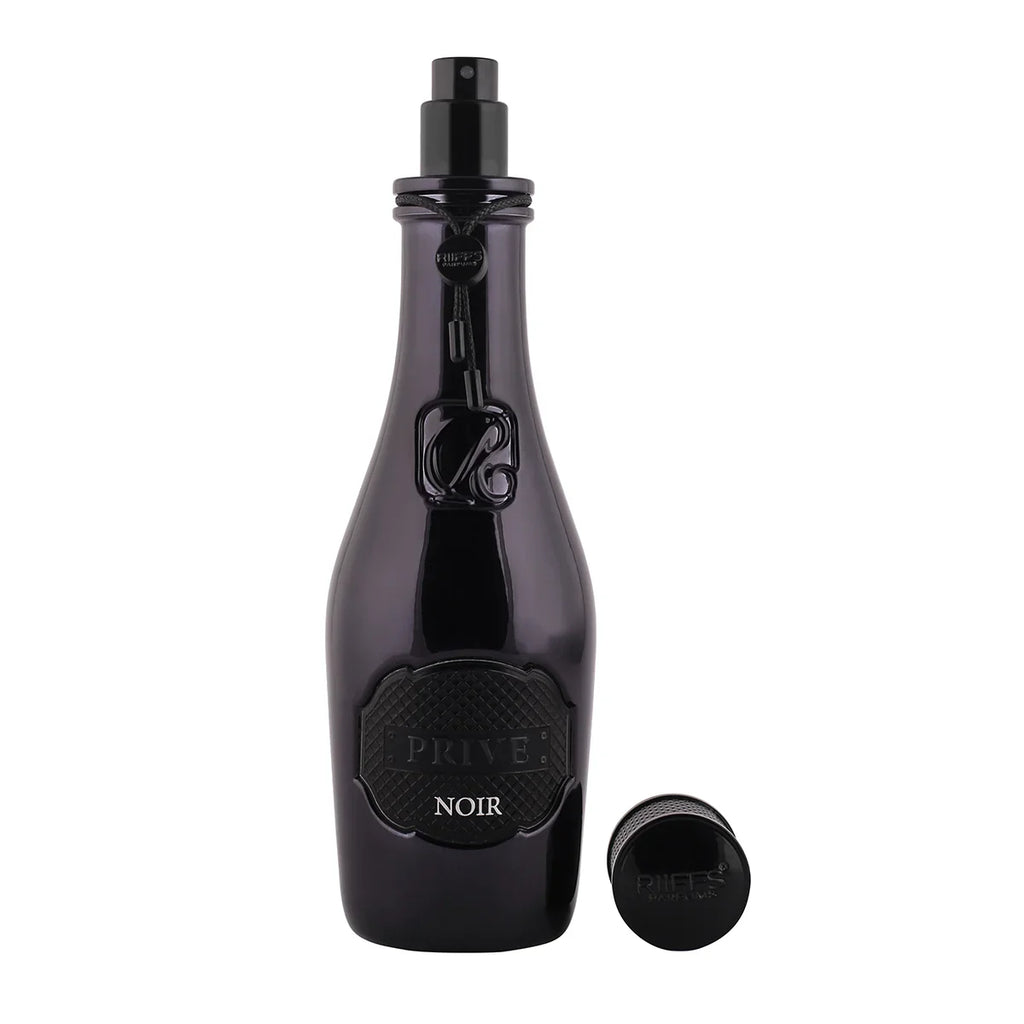 Riiffs Prive Noir Eau de Parfum Spray for Men, 3.4 Ounce