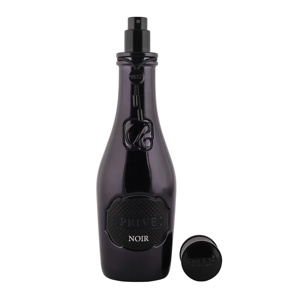 Riiffs Prive Noir Eau de Parfum Spray for Men, 3.4 Ounce