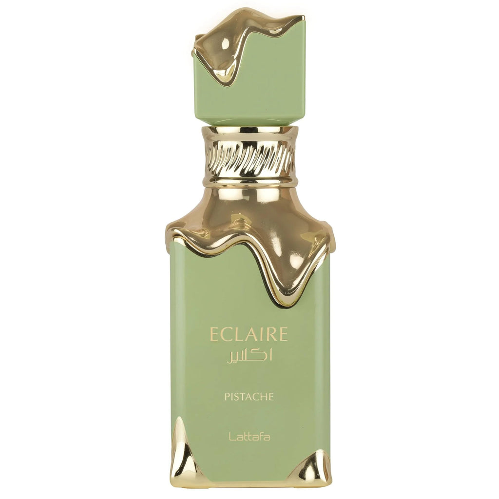 Lattafa Eclaire Pistache Eau de Parfum Spray for Women, 3.4 Ounce
