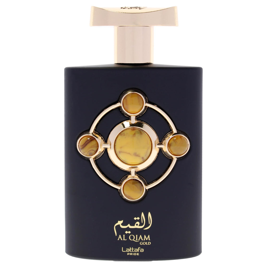 Lattafa Perfumes Al Qiam Gold for Unisex Eau de Parfum Spray, 3.4 Ounce