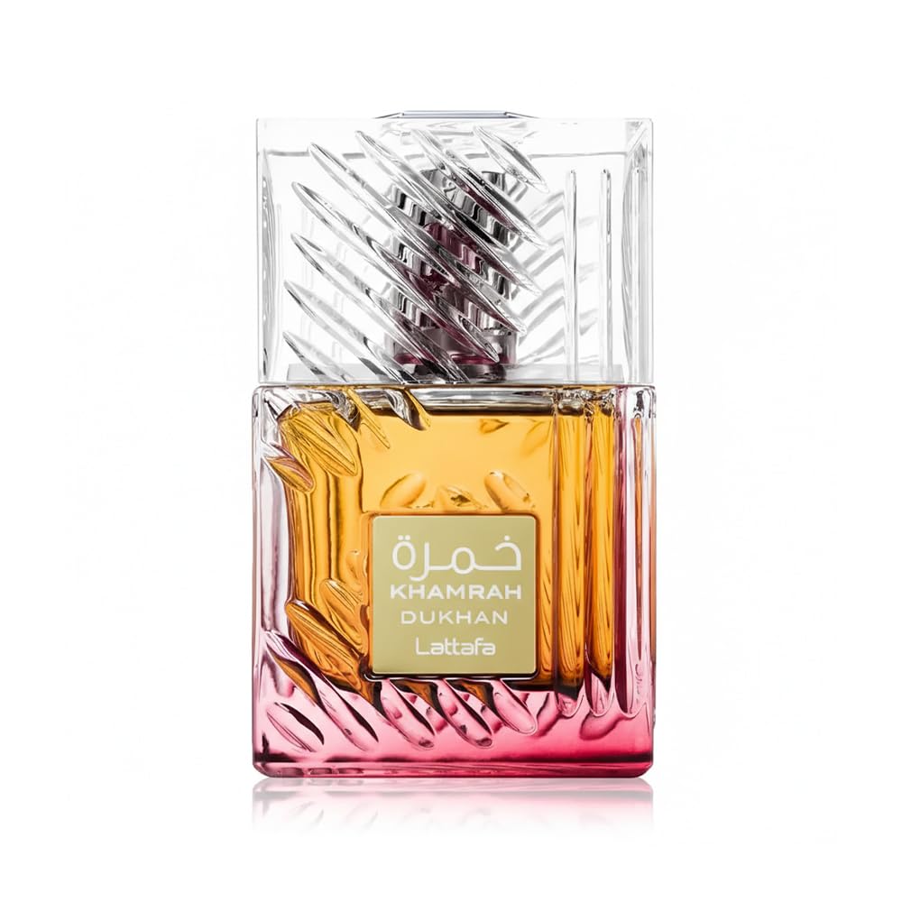 Lattafa Khamrah Dukhan for Unisex Eau de Parfum Spray, 3.4 Ounce