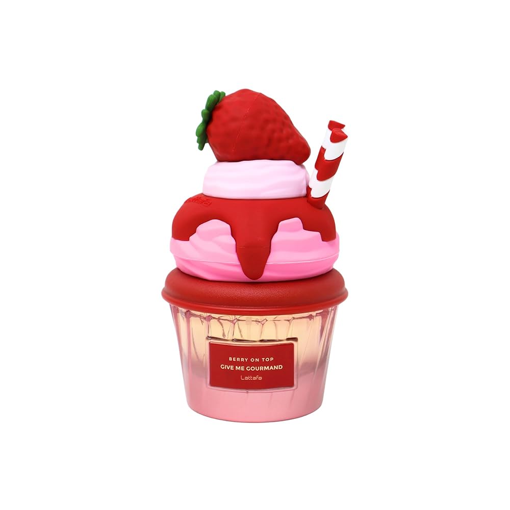 Lattafa Berry On Top Eau de Parfum, Give Me Gourmand Collection For Women 2.53 Ounce