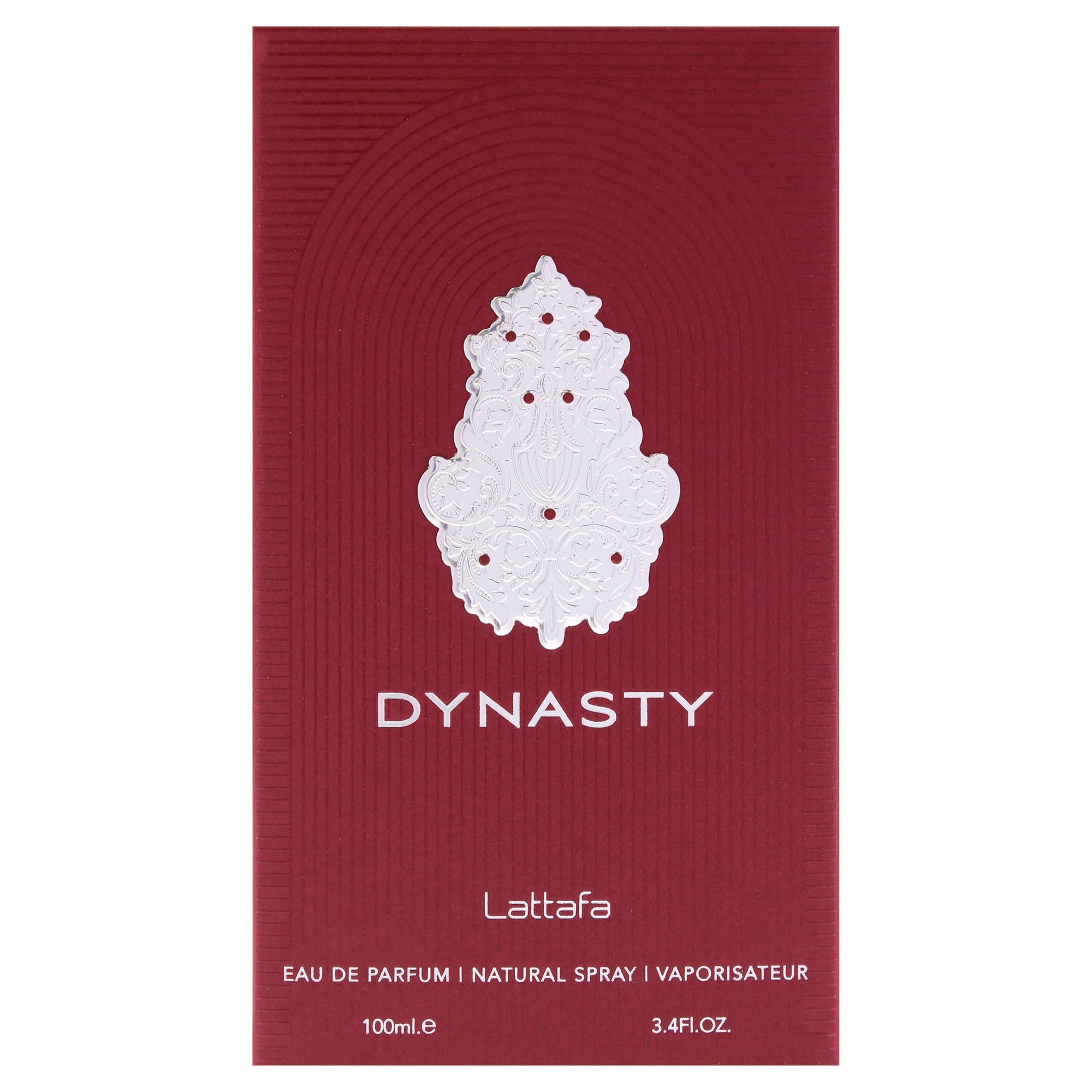 Lattafa Dynasty Eau de Parfum Spray for Unisex, 3.4 Ounce