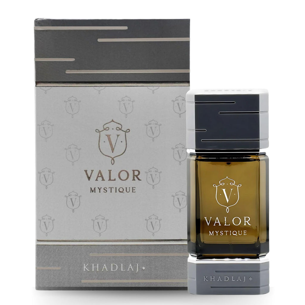 Khadlaj Valor Mystique Eau De Parfum Spray for Men, 3.4 Ounce