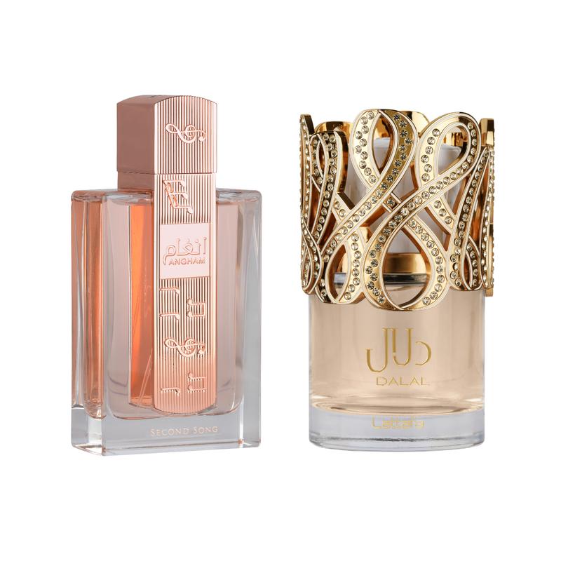 Lattafa (Angham Second Song & Dalal) Fragrance Bundle