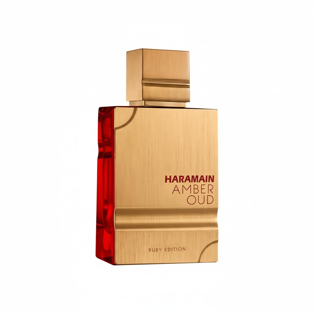 Al Haramain Amber Oud Rouge Edition Eau de Parfum Spray For Unisex 2.0 Ounce