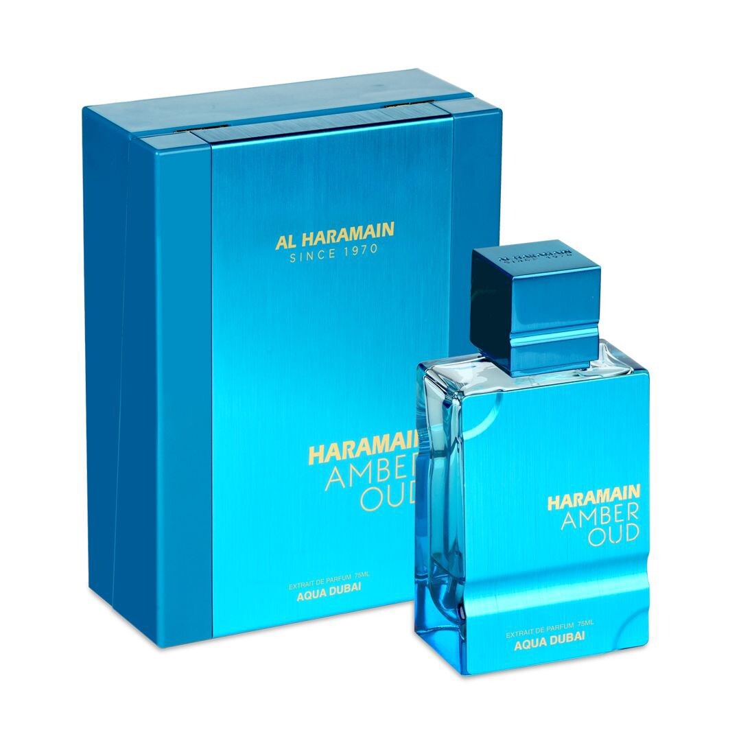 Al Haramain Amber Aqua Dubai Extrait de Parfum Spray For Unisex 2.5 Ounce