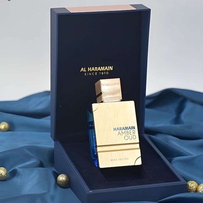 Al Haramain Amber Oud Bleu Edition Eau de Parfum Spray For Unisex 2.0 Ounce