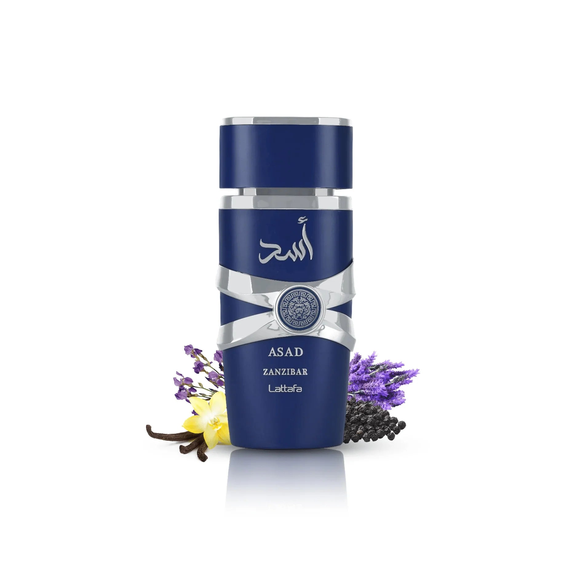 Lattafa Asad Zanzibar Eau de Parfum Spray for Men, 3.40 Ounce