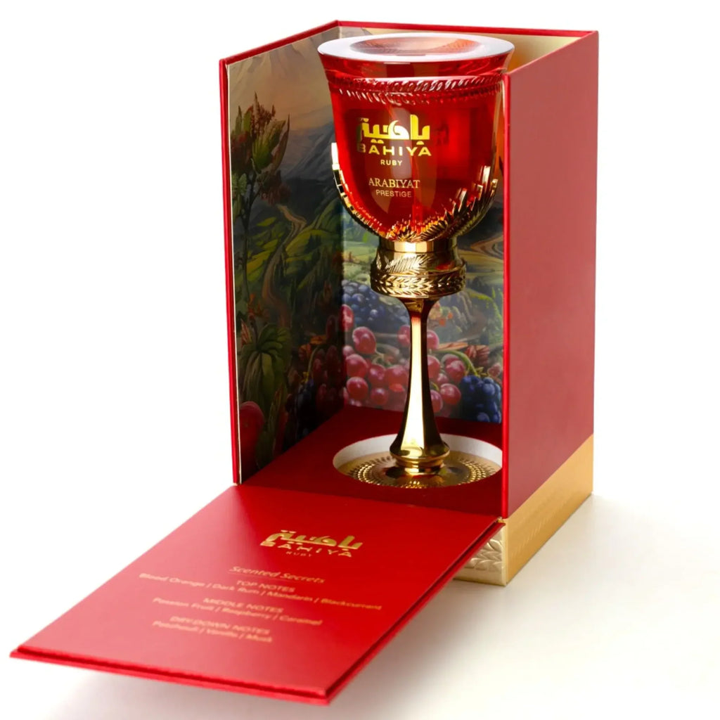 Arabiyat Prestige Bahiya Ruby Eau de Parfum Spray For Unisex 3.4 Ounce