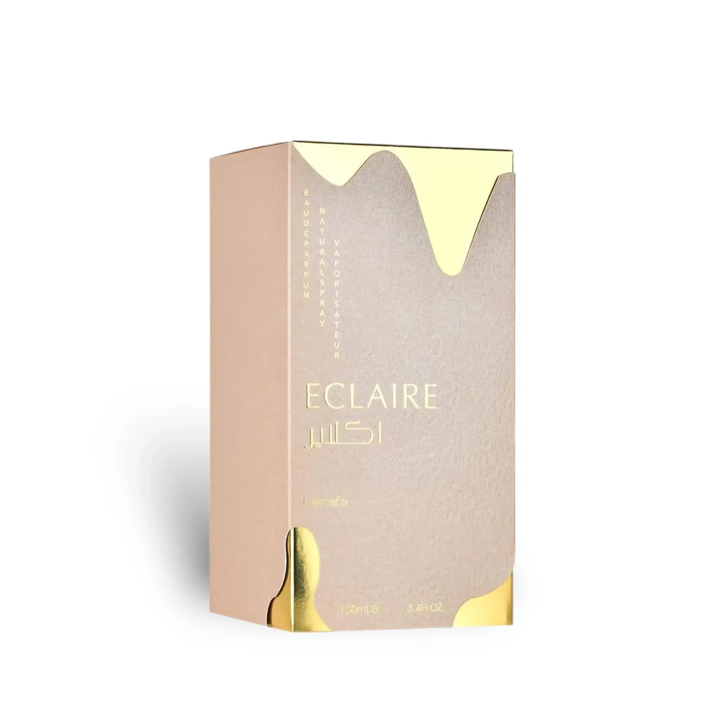 Lattafa Eclaire Eau de Parfum Spray for Women, 3.40 Ounce