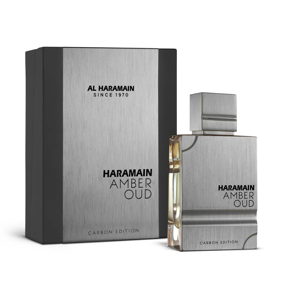 Al Haramain Amber Oud Carbon Edition Eau de Parfum Spray For Unisex 2.0 Ounce