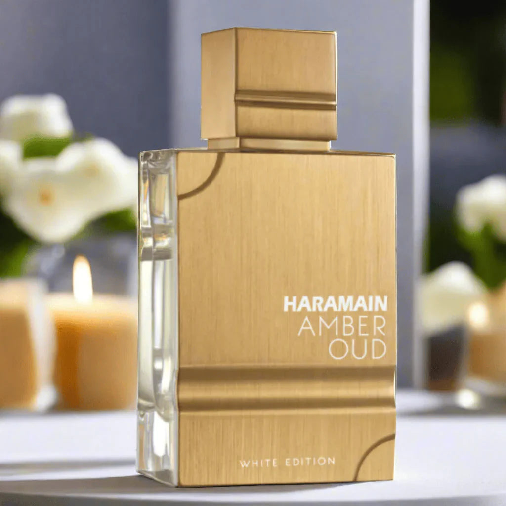 Al Haramain Amber Oud White Edition Eau de Parfum Spray For Unisex 2.0 Ounce