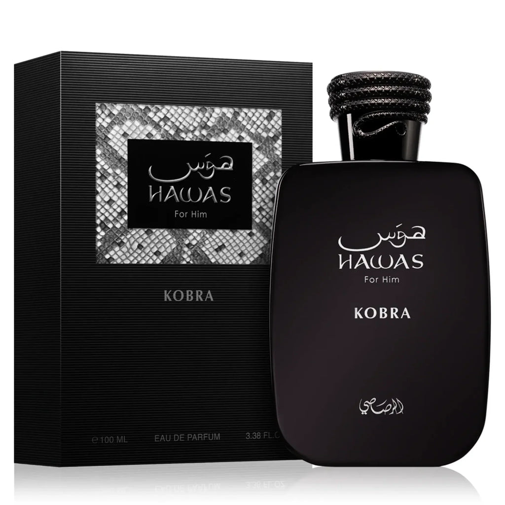 Rasasi 2-Piece (Hawas Kobra & Hawas Malibu) Fragrance Bundle