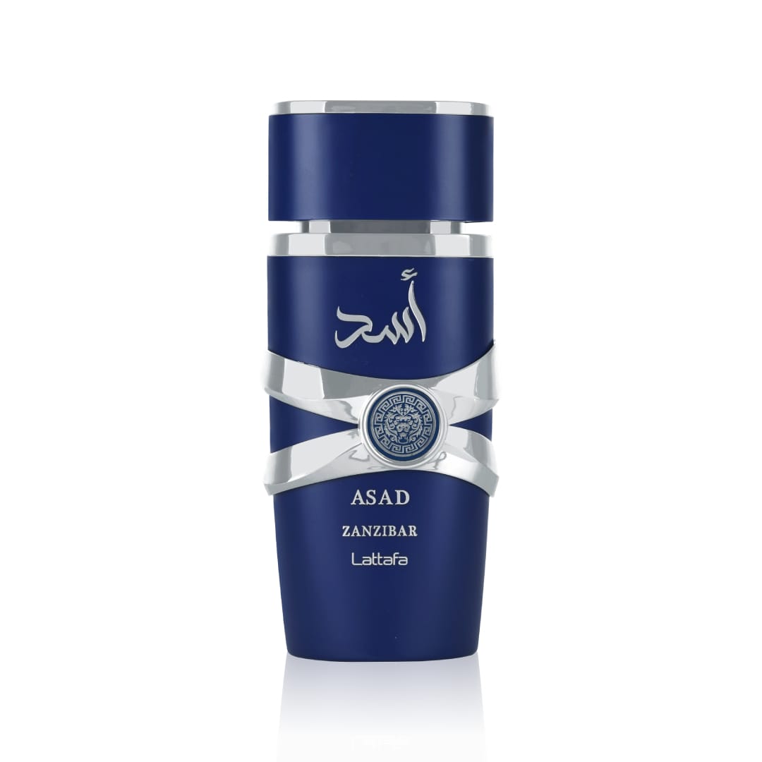 Lattafa Asad Zanzibar Eau de Parfum Spray for Men, 3.40 Ounce