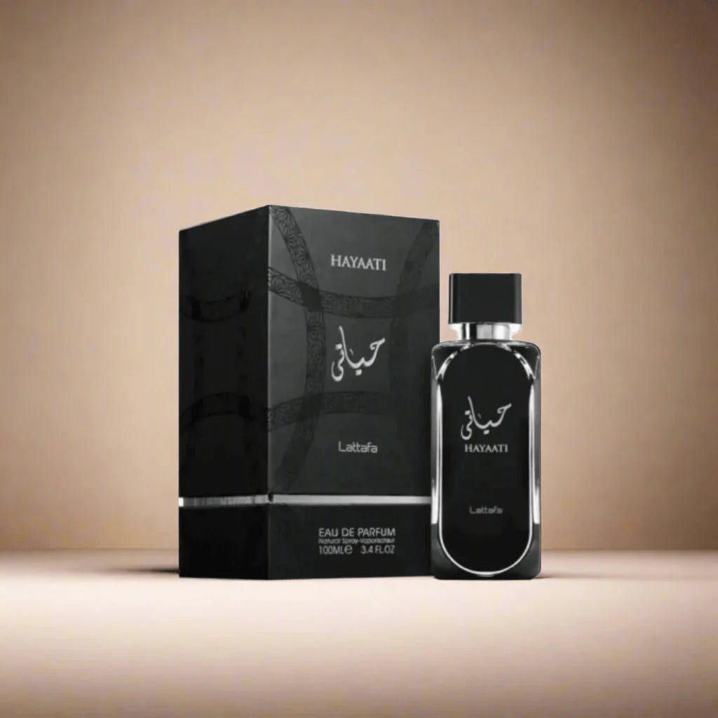 Lattafa Hayaati Eau de Parfum Spray for Men, 3.4 Ounce