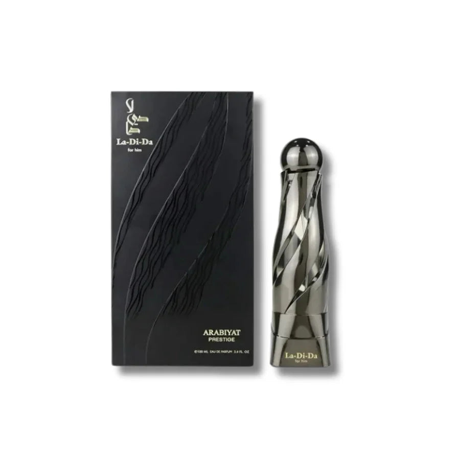 Arabiyat Prestige La Di Da For Him Eau de Parfum Spray For Men 3.4 Ounce