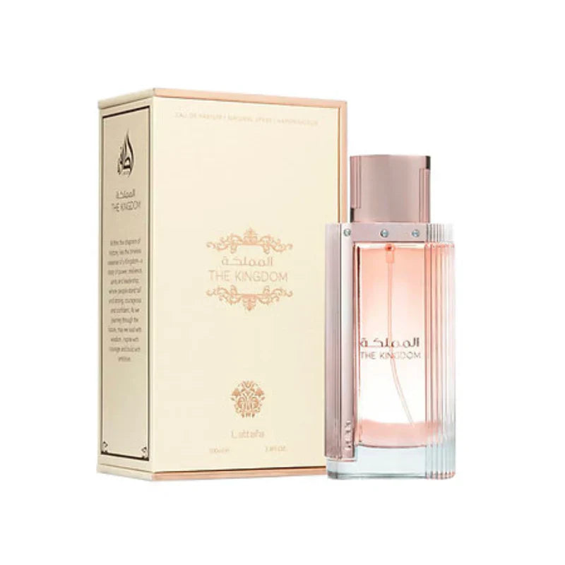 Lattafa The Kingdom Eau De Parfum Spray for Women, 3.4 Ounce