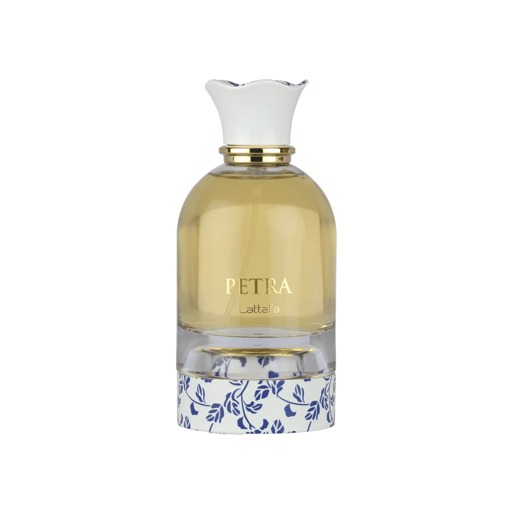 Lattafa Petra Eau de Parfum Spray for Unisex, 3.4 Ounce