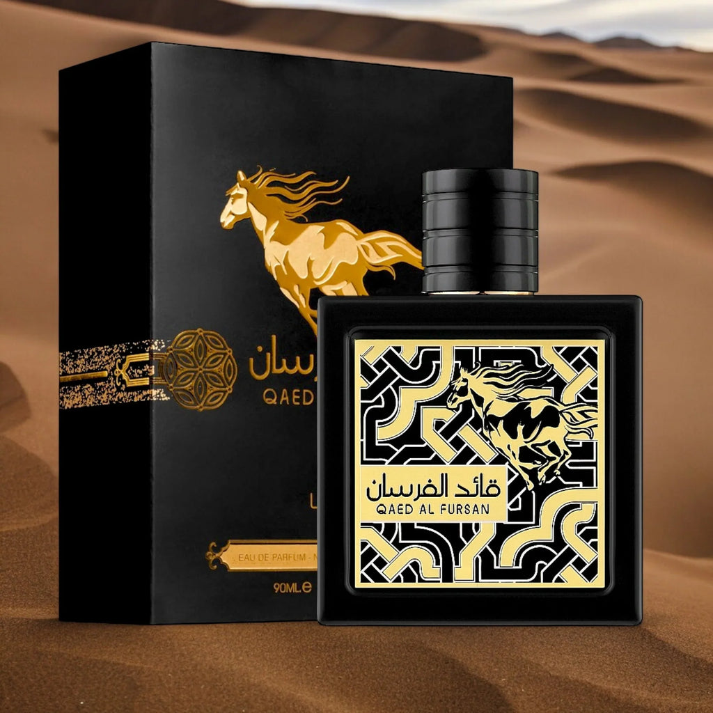 Lattafa Qaed Al Fursan Eau de Parfum for Unisex, 3.40 Ounce