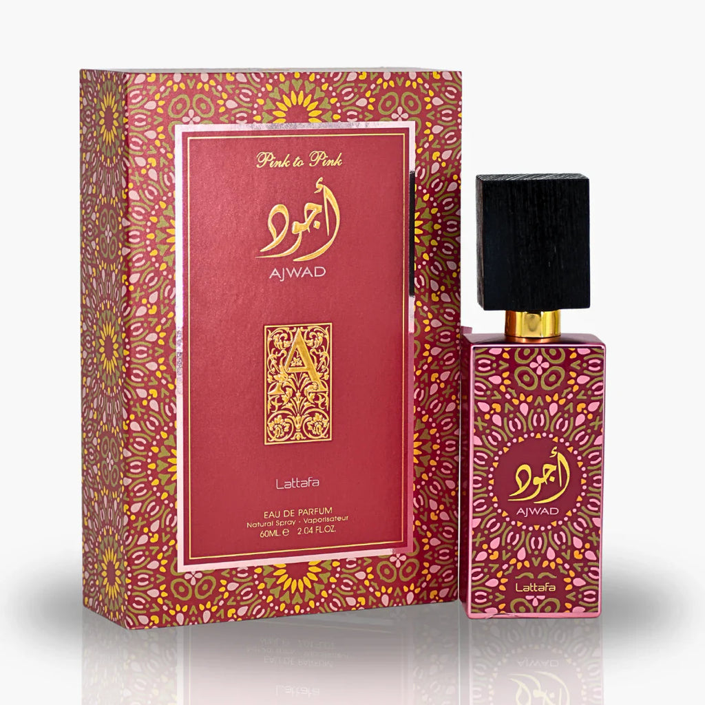 Lattafa Ajwad Pink To Pink for Women Eau de Parfum Spray, 2.04 Ounce