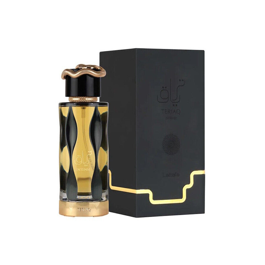 Lattafa Teriaq Intense for Unisex Eau de Parfum Spray, 3.4 Ounce