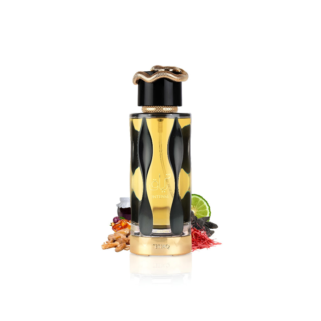 Lattafa Teriaq Intense for Unisex Eau de Parfum Spray, 3.4 Ounce