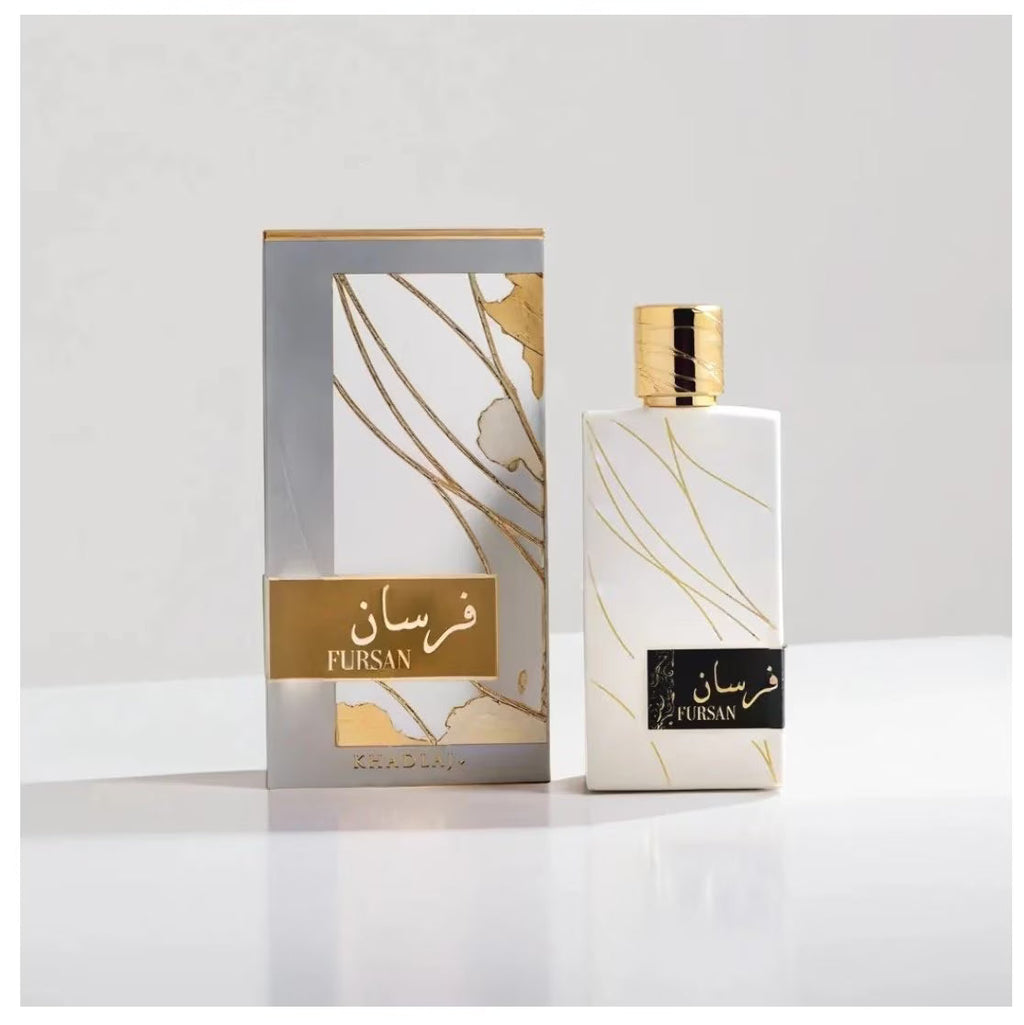 Khadlaj Fursan White Eau de Parfum Spray for Women, 3.4 Ounce