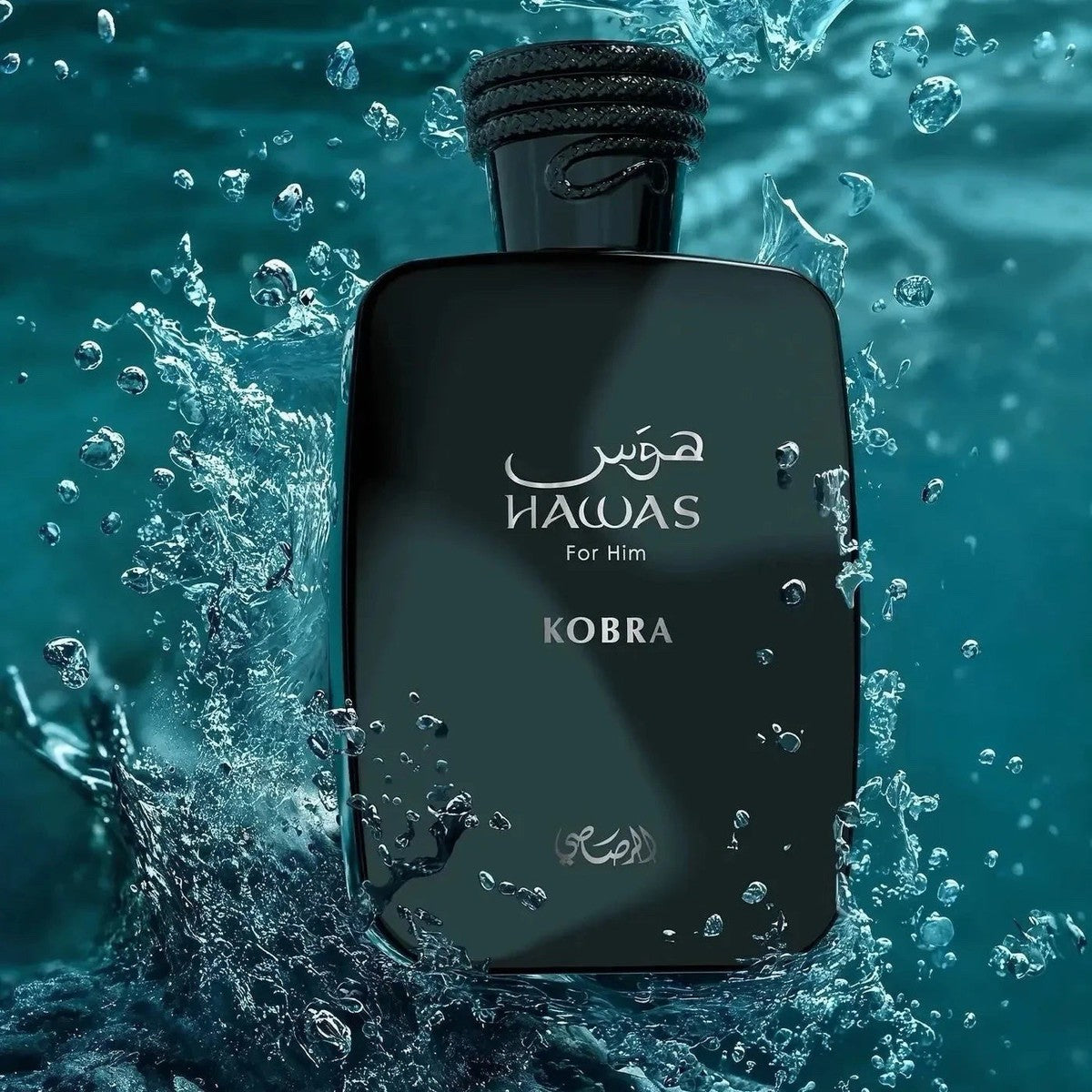 Rasasi Hawas Kobra Eau de Parfum Spray for Men 3.4 Ounce